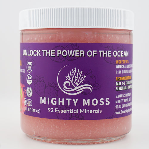 Mighty Moss guava sea-moss gel